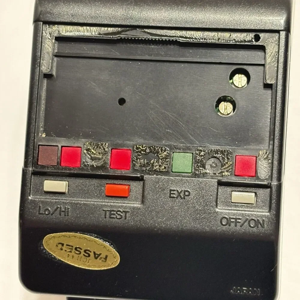 Vintage Minolta Maxxum Flash 2800AF Electronic Flash Camera Accessories